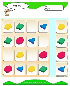 Sudoku Çocuk Bulmacaları